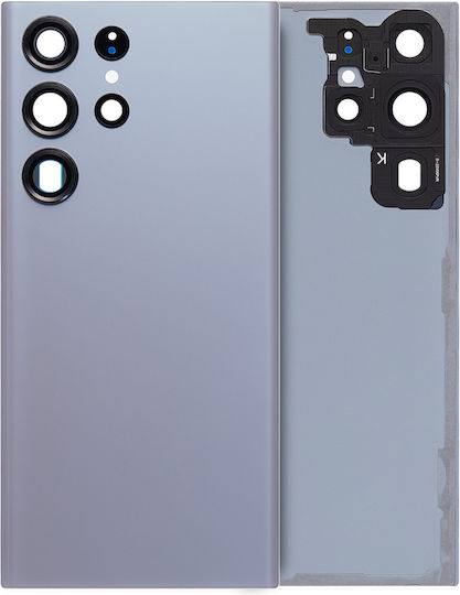 Back Cover Glass Camera Lens Samsung Galaxy S23 Ultra Service Pack Graphite