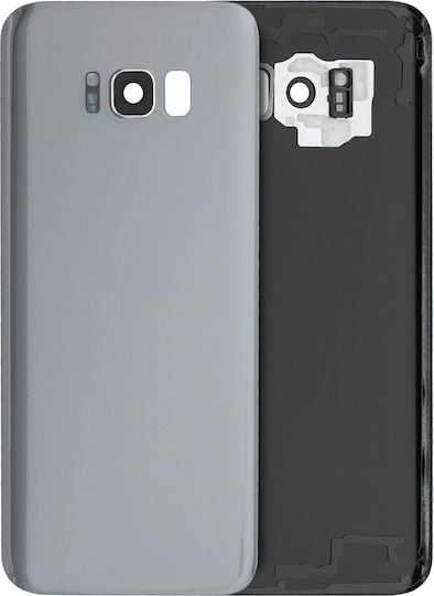 Capac Spate Sticlă Lentilă Cameră Samsung Galaxy S8 Plus Pachet Service Argintiu Arctic