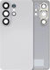 Back Cover Glass Camera Lens Samsung Galaxy S26 Ultra Aftermarket Plus White