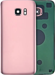 Sticlă Spate Lentilă Cameră Samsung Galaxy S7 Edge Fără Logo Aftermarket Plus Roz Pink Sticlă Spate Lentilă Cameră Samsung Galaxy S7 Edge Fără Logo Aftermarket Plus Roz Pink