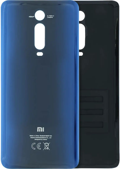 Sticlă Spate Xiaomi Mi 9t Originală Oem Albastru Gheață