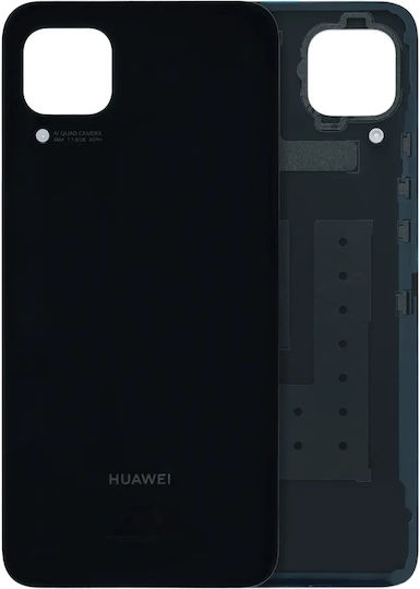 Задно Стъкло Капак Huawei P40 Lite 2020 Сервизен Комплект Черен