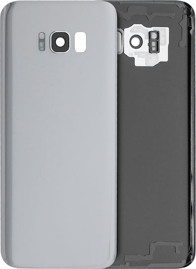 Back Cover Glass Camera Lens Samsung Galaxy S8 Plus No Logo Aftermarket Plus Arctic Silver