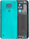 Back Cover Glass Motorola Moto E7 Xt2095 2020 Aqua Blue