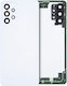 Back Cover Glass Samsung Galaxy A23 5g A236 2022 Service Pack White