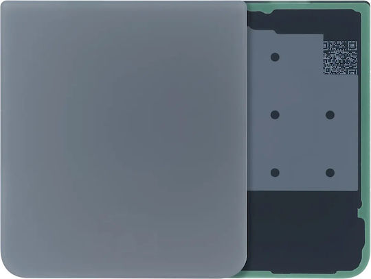 Bottom Back Cover Glass Samsung Galaxy Z Flip 3 5g Service Pack Gray