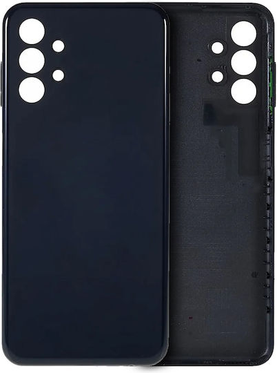 Rückseitiges Glas Samsung Galaxy A13 A135 2022 Aftermarket Plus Schwarz