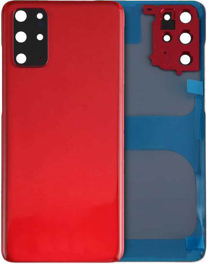 Back Cover Glass Kameraobjektiv Samsung Galaxy S20 Plus Service Pack Aura Rote