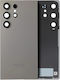 Back Cover Glass Camera Lens Samsung Galaxy S25 Ultra 5g Service Pack Titanium Gray