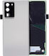 Back Cover Glass Camera Lens Samsung Galaxy Note 20 Ultra Service Pack Mystic White