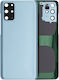 Back Cover Glass Camera Lens Samsung Galaxy S20 Plus Service Pack Cloud Blue