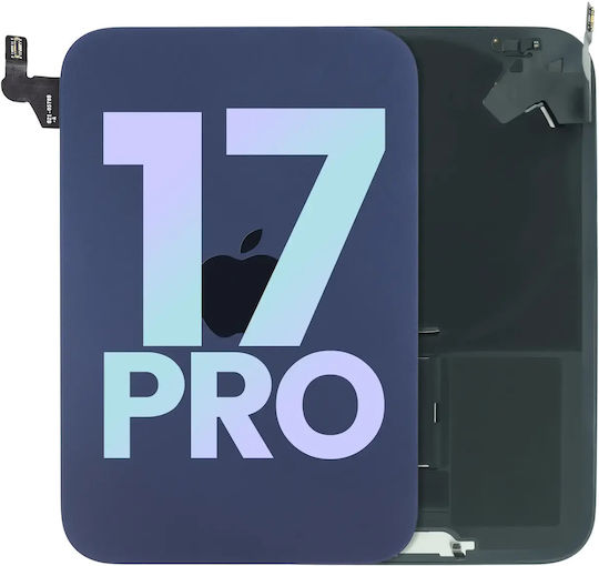 Back Glass W Magsafe Magnet & Nfc Iphone 17 Pro Service Pack Deep Blue