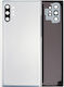 Back Cover Glass Camera Lens Samsung Galaxy Note 10 Plus 5g No Logo Aftermarket Plus Aura Glow Silver