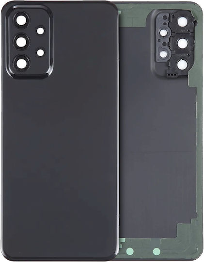 Задно Стъкло Капак Samsung Galaxy A23 5G A236 2022 Сервизен Пак Черен