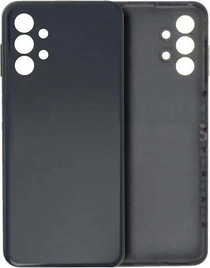 Rückseitiges Glasteil Samsung Galaxy A13 4G A135 2022 Service Pack Schwarz