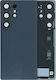 Rückseitiges Glas Kameraobjektiv Samsung Galaxy S25 Ultra 5G Service Pack Titan Schwarz