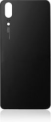 Back Cover Glass Huawei P20 Black
