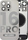 Rückglas W Magsafe Magnet iPhone 16 Pro Kein Logo Aftermarket Natürlicher Titan