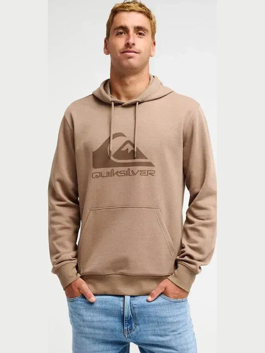 Quiksilver Logo Sweatshirt mit Kapuze Braun EQY...