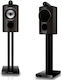 Bowers & Wilkins 805 D5 Pereche de Boxe Hi-Fi de Bibliotecă cu 2 Căi Dark Walnut