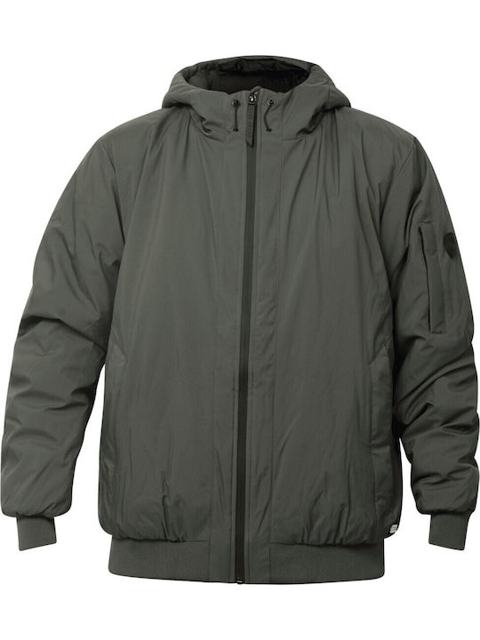 Denim Jacke Khaki