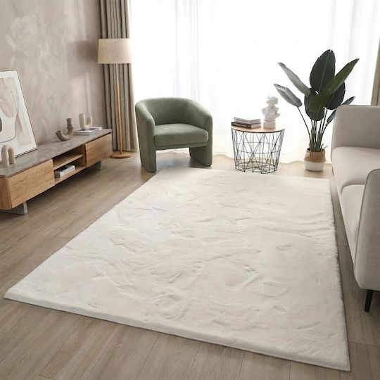SpitiBazaar 120x180cm Αντιολισθητικό Γούνινο Εκρού SpitiBazaar 120x180cm Αντιολισθητικό Γούνινο Εκρού