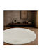 Teoran Round Rug Ivory Φ120cm