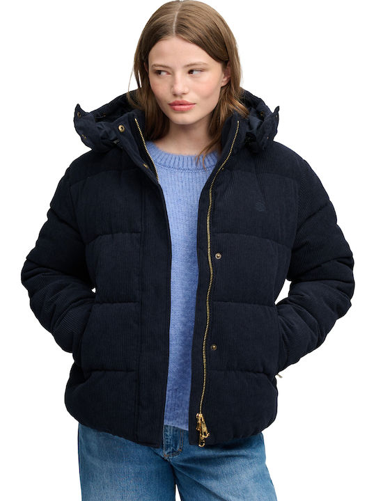 Superdry Γυναικείο Puffer Μπουφάν για Χειμώνα 9...