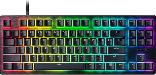 Razer Huntsman V3 HE Hall Effect Tastatură de Gaming Tenkeyless cu Comutatoare Magnetice și Iluminare RGB Engleză SUA