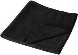 Estia Lavete de Curățare cu Microfibre de Uz General Negre 30x41cm 3buc