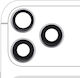 Suport și ramă pentru obiectivul camerei spate iPhone 17 Pro 17 Pro Max Premium Argintiu