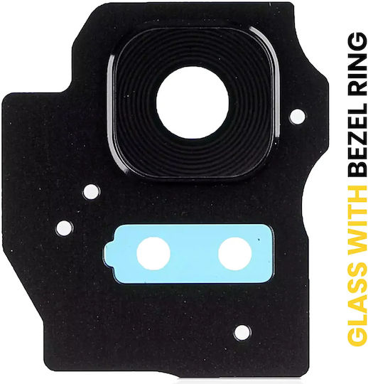 Back Camera Lens Bezel Ring Samsung Galaxy S8 Plus Midnight Black