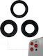 Back Camera Lens Glass Only Adhesive Iphone 12 Pro Max 3 Piece Set Aftermarket Plus