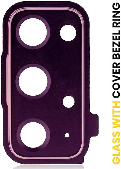 Back Camera Lens Cover Bezel Ring Samsung Galaxy S20 Fe 4g 5g Purple