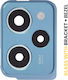 Back Camera Lens Bracket Bezel Xiaomi Redmi Note 12 Pro Speed Blue Poco X5 Pro 5g