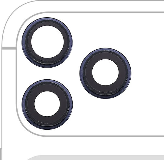 Back Camera Lens Bracket & Bezel Iphone 17 Pro 17 Pro Max Premium Deep Blue
