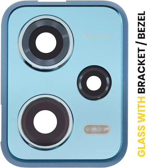 Back Camera Lens Bracket Bezel Xiaomi Redmi Note 12 Pro 5g Blue