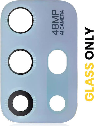 Back Camera Lens Glass Only Adhesive Motorola Moto G20 Xt2128 2021 Breeze Blue