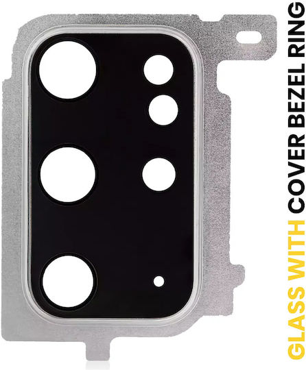 Back Camera Lens Cover Bezel Ring Samsung Galaxy S20 Plus Cloud White