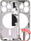 Mid-frame Housing W Small Parts Iphone 15 Pro Us Version Aftermarket Plus Natural Titanium