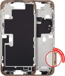 Mid-frame Housing Power Volume Button Iphone 16 Pro Max Eu Global Version Aftermarket Plus Desert Titanium Mid-frame Housing Power Volume Button Iphone 16 Pro Max Eu Global Version Aftermarket Plus Desert Titanium