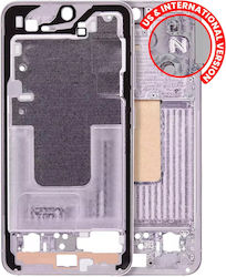 Mittleres Gehäuse Samsung Galaxy S23 5G Us & Internationale Version Lavendel