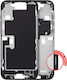 Mid-frame Housing Power Volume Button Iphone 16 Pro Max Eu Global Version Aftermarket Plus Black Titanium