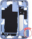 Mid-frame Housing Power Volume Button Iphone 16 Us Version Aftermarket Plus Ultramarine