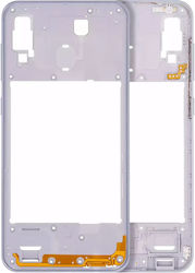 Mid-frame Housing Samsung Galaxy A30 A305 2019 Aftermarket Plus White Mid-frame Housing Samsung Galaxy A30 A305 2019 Aftermarket Plus White
