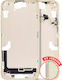 Mid-frame Housing W Small Parts Iphone 15 Plus Us Version Aftermarket Plus Yellow
