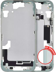Mid-frame Housing W Small Parts Iphone 15 Us Version Aftermarket Plus Green Mid-frame Housing W Small Parts Iphone 15 Us Version Aftermarket Plus Green