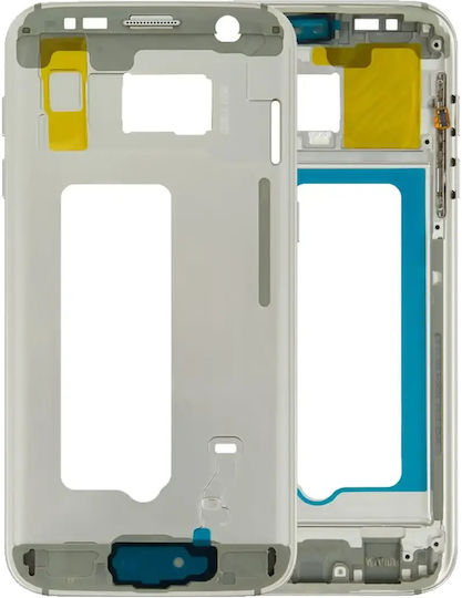 Mid-frame Housing Samsung Galaxy S7 G930a G930t Small Parts Silver