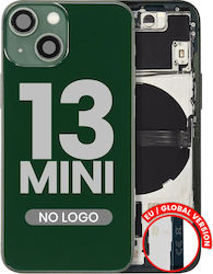 Back Housing W Kleine Teile Für iPhone 13 Mini Eu Globale Version Aftermarket Plus Grüne Back Housing W Kleine Teile Für iPhone 13 Mini Eu Globale Version Aftermarket Plus Grüne