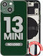 Back Housing W Small Parts Iphone 13 Mini Eu Global Version Aftermarket Plus Green